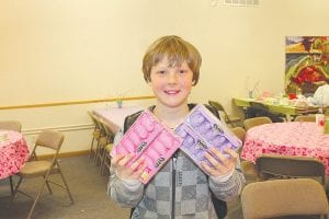 Henry DeArruda won the Peeps Eating Contest, beating out his opponents by eating 15 marshmallow chicks. Asked if he wanted some more to eat, Henry replied, “I don’t think I will eat any for a while!”