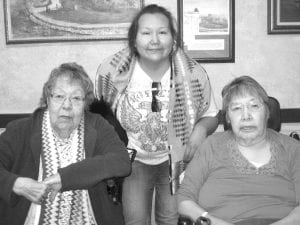 Director Patty Winchell-Dahl had training in Duluth and Elder Doris Blank was able to travel with her. She was able to visit her sister Millie, who lives at Bay Shore. Millie’s daughter Brenda also joined her mom and aunt for a wonderful visit. Everyone had a great time. (L-R) Doris Blank, Brenda, Millie Swartz.