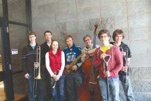 The Cook County High School Band also had a jazz ensemble entry at the State-Section Band Festival. The group performed the Adele song featured in the latest James Bond thriller, Skyfall, with vocalist Sarah Larsen. They earned a superior rating. (L-R) Bjorn Johnson, Sean MacDonell, Libby Zafft, Jake Carlson, Ben Seaton, Will Seaton, Luke Fenwick. (Not pictured – Adrianna Berglund, Collin Berglund, Sarah Larsen.)