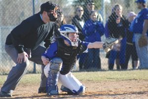 Richie Furlong has done a good job with the catching duties for the Vikings as they begin playing catch-up to make up all of the early season games cancelled due to snow.