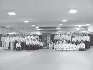 More than 60 Aikido students came from near and far to the Grand Marais community center to take part in three days of classes and tests and fun as part of the 20th anniversary celebration of Craig Waver’s Grand Marais Aikikai Dojo. The celebration took place from May 17-20. At night Waver and his family hosted the participants at their Trout Lake Lodge.