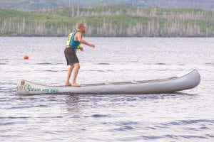 The tradition of competition between friends and family at the Gunflint Trail Canoe Races continues on Wednesday, July 17. Attendees can look forward to great food and fun on land and on the lake. Gunnel pumping, pictured here, is probably one of the most challenging events. It’s also probably the most fun to watch! Mark your calendar for this great event, which supports the Gunflint Trail Volunteer Fire Department.