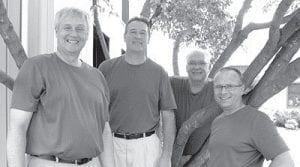 The Faithful Men Quartet will appear at Cornerstone Community Church on Sunday, July 14, offering traditional gospel music.