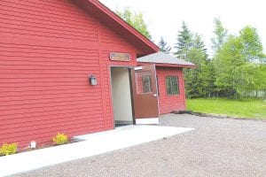 The new entrance to the Lutsen Town Hall looks welcoming—and it welcomed about 100 community members during an open house on Monday, June 24. Community members had the chance to tour the newly expanded fire hall and town hall and to visit with the men and women of the Lutsen Volunteer Fire Department.