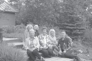 The West End Garden Club is busily preparing for its “Fanciful Flights” Flower Show on Saturday, July 13 at the Schroeder Town Hall. Flower Show organizers are (L-R, front) Mary Lou Huron, Sharon Jerabek, Phyllis Miron, Gayle Ring. (L-R, back) Lisa Hemp, Colleen Brennan. Everyone is invited to bring an arrangement to share or to just stop by the show to enjoy the summer event.