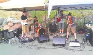 Performing at the third annual Hopped Up Caribou Beer Festival on July 12 – 14, 2013 were Fresh Hops, a band from Indiana that got the beer lovers up and dancing.