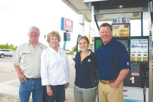 Happy Holiday! Mike’s Holiday in Grand Marais is celebrating its 50th anniversary this year, and original owners Mike and Dolly Quaife recently spent some time reminiscing about the old days and expressing their appreciation for the many great employees they’ve had over the years. Shown, from left, are Mike and Dolly Quaife, and current managers Courtney and Tim Quaife.