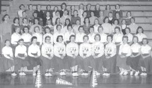 This photo of the 1958 Pep Club from the Cook County Historical Society has many unidentified Viking supporters. The Historical Society has names for about half of the young ladies pictured. If you can fill in the blanks, stop by the Historical Society Museum on Broadway or call the Historical Society at (218) 387-2883.