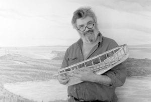 The public is invited to share their memories of artist Jim Korf at a gathering at Betsy Bowen Studio on October 19.