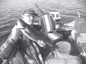 What do fishing guides do on their day off? Go fishing of course! Joe Carlson of Joe’s Inland Guide Service caught this nice 25.5-inch walleye on October 10. Carlson said it was a wonderful fall day. He also caught “lots of eaters” and a few northern pike.