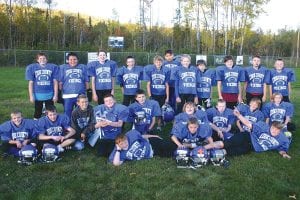 The 5th & 6th grade football team has had quite a season, making great improvements and developing their skills. “All of the kids have been great to work with and have learned a lot about playing together as a team,” said Head Coach Barry Pederson. (L-R, front) Keenan Hingos, Tate Crawford, and Chase Bronikowski, pointing skyward. Second row (L-R) Jacob Dorr, Kevin Viren, John VanderHeiden, Jacob Smith, Anthony Weile, Ian Kurschner, Jonathan Husky, Lucas Sheils, and Riley Tarver. (L-R, back) Ryan Cox, Patrick Pierre, Vaughn Swindlehurst,Will Surbaugh, Pete Sutton, Lyndon Magistan, Adam Dorr, Mason McKeever, Trevor Berglund, Trent Spry and Noah Furcht.