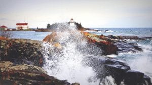 From any angle, any spot along the shore, Lake Superior is beautiful year round. In November however, the lake shows its power and offers chances for amazing photographs. Don Davison braved the wind and cool temperatures to catch this wave.