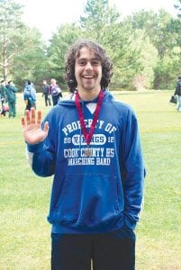 Joey Chmelik (above) and Kiviok Hight (left) both earned All-Conference cross country honors for their outstanding running this season.