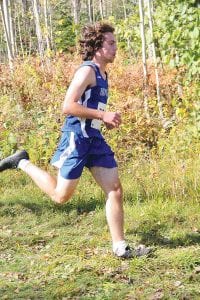 Joey Chmelik had a great senior season, qualifying and running in the state cross country race. Joey was the only Viking to qualify for the state cross country meet this year.