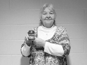 Carol Hackett is now a twotime chili champion! Carol won this year’s Chili Cook Off and also won back in 2008.