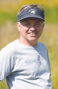 Chris Hegg seems to be slowing down only a little as he ages. The 61-year-old Grand Marais resident participates in the Minnesota Runner of the Year program, running several races from one mile to the half marathon throughout the summer/fall season.