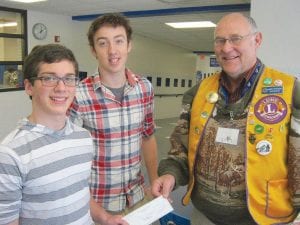 In December 2013, the Grand Marais Lions Clubpresented a check for $1,000 to support CookCounty Schools’ participation in Knowledge Bowl.The Knowledge Bowl students, under direction ofcoaches April Wahlstrom and Dorie Carlson, had anexcellent season and they will be headed to a statewidecompetition in April 2014. Happily acceptingthe check from Lions Club President Harry Petersonwere Will Seaton (left) and Sean MacDonell.