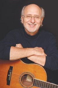 Peter Yarrow of the folk group Peter, Paul and Mary has scheduled a performance of A Night of Conversation and Song with Peter Yarrow at the Arrowhead Center for the Arts in Grand Marais Saturday, April 26 at 7:30 p.m.