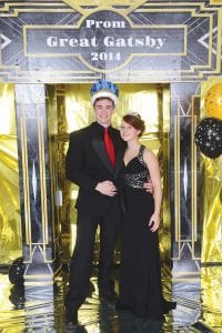 Congratulations to the 2014 Cook County High School Prom King and Queen Joe Borud and Sophie Honeder. Prom was an elegant affair decorated in the Great Gatsby theme.