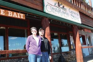 Gail and John Thompson became the new owners of Clearview General Store on April 11. John will continue working at Lutsen Mountains, lending some technical support and lots of moral support as Gail takes on the management of the busy convenience store in “downtown Lutsen.” She has already added about 30 new products and looks forward to hearing from customers about what they would like to see in the store.