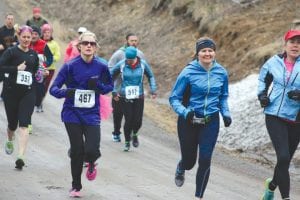 Although the field of runners was down this year, those who did take part in the Ham Run Half Marathon on a cold, windy Saturday, May 3, seemed to enjoy the course and camaraderie. See more on page B6.