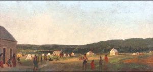 A traveling exhibit of the Eastman Johnson art collection of Ojibwe life, created by the St. Louis County Historical Society, is now on display at the Cross River Heritage Center. Eastman Johnson was the founder of the Metropolitan Museum of Art. A prolific painter and traveler, Johnson lived in Superior, Wisconsin in 1856 and traveled through the Anishinaabe areas around Lake Superior, including what is now Grand Portage National Monument and Isle Royale National Park. The exhibit ties the past to the present with an oral history dialog with Grand Portage community members Ellen Olson, Vicky LeGarde Raske and Billy Blackwell.