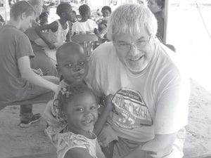 Pastor Dave Harvey greatly enjoyed the interaction with the children at the Hope (Hospital Out-Patient Extension) Center in Pointe Noire, Republic of Congo, during his visit there last March. Harvey found that kids are kids, no matter the place or circumstance.