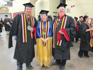 William J. Blackwell Jr., April (Clearwater-Day) McCormick and William Myers graduated from the University of Minnesota Duluth with a Master's Degree in Tribal Administration and Governance.