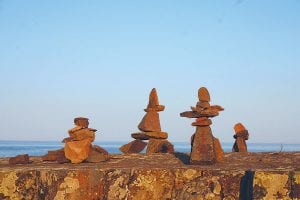 The Grand Marais Art Colony has a full slate of interesting classes scheduled for this summer. One class offered during the upcoming Arts Festival will be Rock Balance Art.