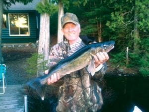 Jim Deering of Inver Grove Heights and Hovland caught and released this 29-inch walleye on an area lake on Memorial Day weekend using a jig and minnow in 10 feet of water.