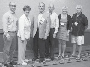 Five hospital trustees from across Minnesota recently earned certification from the Minnesota Hospital Association program. Among them was Cook County North Shore Hospital Board Member Justin Mueller. (L-R) Justin Mueller, Cook County North Shore Hospital; Audrey Tebo, District One Hospital; Lorry Massa, MHA president and CEO; Gerald Maeckelbergh, Unity Hospital; Jolene Johannes, Tri-County Health Care; and Jon Johnson, Tri-County Health Care.