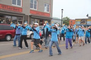 There was fun on land and sea at the North Shore Dragon Boat Festival. The Otters from Minneapolis looked quite impressive in the Friday night Parade of Teams.