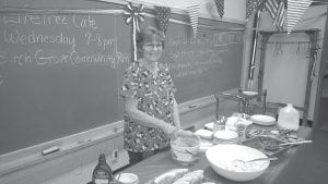 Senior lunches are greatly enjoyed at the Birch Grove Community Center. Barb Merritt is the “most excellent” senior lunch chef.