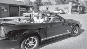 What better way to enjoy a sunny fall day than in a convertible?