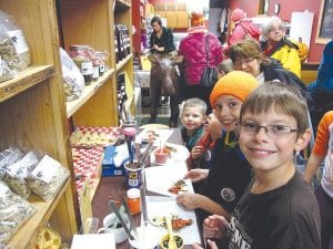 Moose Madness Mercantile style! Gunflint Mercantile on First Avenue in Grand Marais was a popular stopping place during Moose Madness 2013. The Mercantile offered caramel apple and moose-shaped cookie decorating which was enjoyed by kids of all ages. The event will be back this year, along with all the other fun family activities.