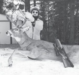 Bob Sopoci of Grand Marais found success on November 9 with this buck with a 10-point symmetrical rack. Sopoci said, “This will fill my freezer with enough venison to last the year.”