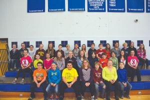 Middle School Honor Roll Students