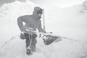 On December 29, Lonnie Dupre spent the day digging his tent deeper into the snow because the winds on Mount Denali reached 60 mph. Dupre is trying to become the first person to solo climb North America’s highest peak (20,320 feet) in January. Dupre has been on Denali since December 19, moving his gear slowly up each day, then resting and getting his body acclimated to the high altitude.