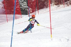 Viking Alpine skiers had a great time at the CEC Invite at Spirit Mountain. The boys’ team won! Above: Freshman Ezra Lunde lit up the slopes, winning a top 10 finish! Left: Senior Co-Captain Melanie Stoddard crashed but didn’t break any bones. Tests will be done in Duluth to see if she has a meniscus tear in her knee, said her mother Diane. If all is a go, Melanie still plans to go to Peru this winter.