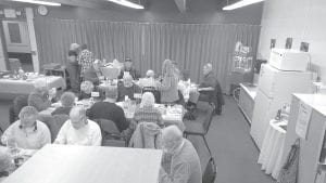 Senior Connect West at the Birch Grove Community Center hosted the West End Garden Club luncheon this month. Attendance was great—34 people enjoyed lunch and learned about what the Birch Grove Foundation has to offer.