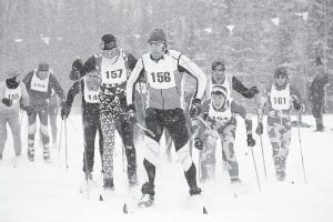 Skiers come from all over the region to enjoy the skiing in the Sawtooth Mountain Ski Races. This year the event has been expanded and is now the Pincushion Mountain Winter Festival on Friday – Sunday, Feb. 13-15.