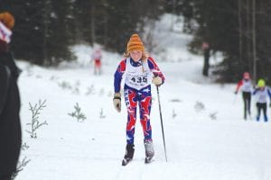 Robin Henrikson had a great race at the Cook County Invite. Robin placed 8th in a deep field of junior high cross country skiers.