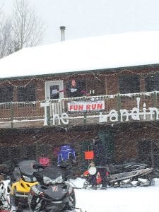 Above left: Terri Dunkel won $500 for collecting the high hand in the Cook County Ridge Riders Snowmobile Club Fun Run’s poker run. Terri’s winning hand was 3-10-10-10- 10. By all accounts, the trails were fabulous! Above right: Devin Smith was happy to collect $200 for the low poker hand of the day. Devin’s scrubby hand was A-2-3-4-8.