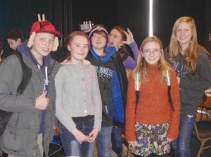 After four hours of intense math problem solving, this is as serious as the six “mathletes” from GES wanted to get! Participants in the middle school MATHCOUNTS! competition at UMD included (L-R) Lynden Blomberg, Amelia Roth, Keenan Hingos, Aurora Schelmeske, Robin Henrikson, and Ellen Callender. The GES team placed sixth out of a strong 10-school field, and vowed to do even better next year!