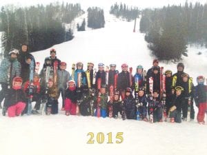 Above: The Lutsen Alpine ski team—“Team Lutsen”— had a great season, finishing with the National Junior Race Series (NJRS) Championship on Koo Koo at Lutsen Mountains on March 1.