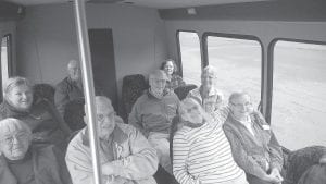 All aboard! The Seniors Connect West program hosts mini-bus trips. Seniors from all over Cook County enjoyed the last trip to Lake Superior’s “South Shore.”