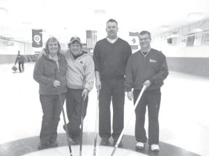 The Cook County Curling Club finished its 2014-2015 season with Open League Championships last week. Taking home the win was the Rory Smith team—Virginia Palmer, Richard Palmer, Shawn Swearingen, Rory Smith.