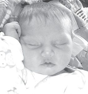 Amberlyn Fern Norgaard was born at 12:41 p.m. on March 11, 2015 at Essentia-St. Mary’s in Duluth. Amberlyn was 8 pounds, 9 ounces. Her middle name comes from her grandma Fern Norgaard and greatgrandmother Fern Lutz. Amber is her mom’s favorite stone and Lynn is her mother’s middle name. Her parents are Bryant A. and Jessica Norgaard of Grand Marais. Her grandparents are Robert and Cindy Lutz of Valrico, Florida and the late Gary and Nancy Norgaard.