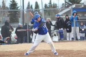 Senior Jamie Wick has wielded a big bat all year for the Vikings. Wick got two key hits in the Vikings’ victory over the Northeast Range Nighthawks.