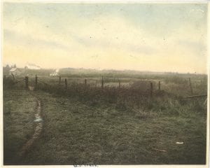 This photo from the Judge C.R. Magney collection shows the Grand Portage meadow, circa 1920. A public meeting will be held Monday, April 27 to consider the future of this historic site.